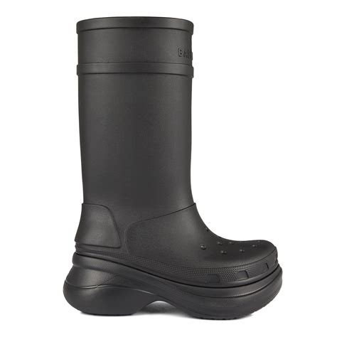 balenciaga croc boots men's.